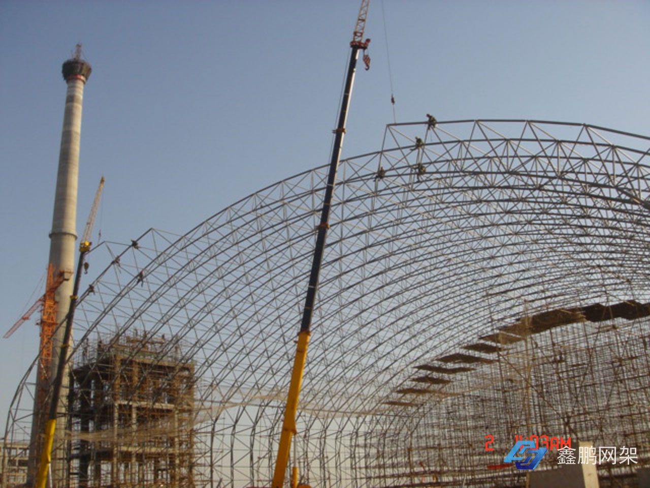 煤棚網架